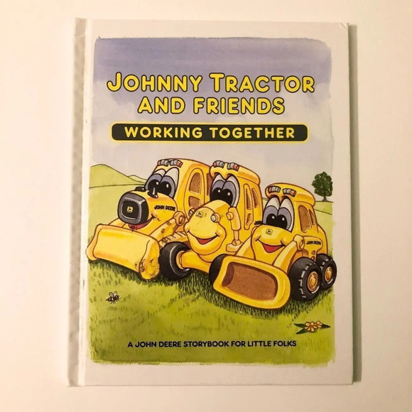 Johnny Tractor and Friends Taking Over Working Together A John Deere  Storybook - Picture 1 of 13